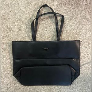 Guess black tote